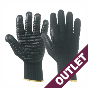 Guanto cotone-nylon con rivestimento antivibrazione 330006