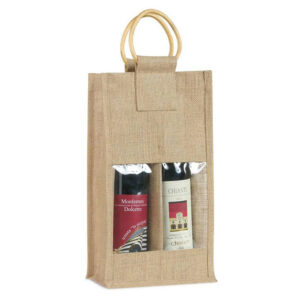 Sacca x 2 Bottiglie iuta Q24852